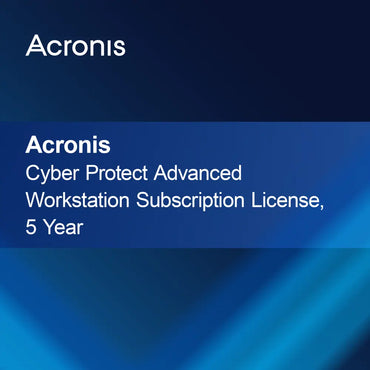 Předplatné licence Acronis Cyber Protect Advanced Workstation, 5 let