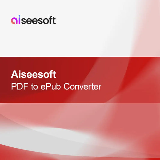 Aiseesoft PDF do ePub převodník
