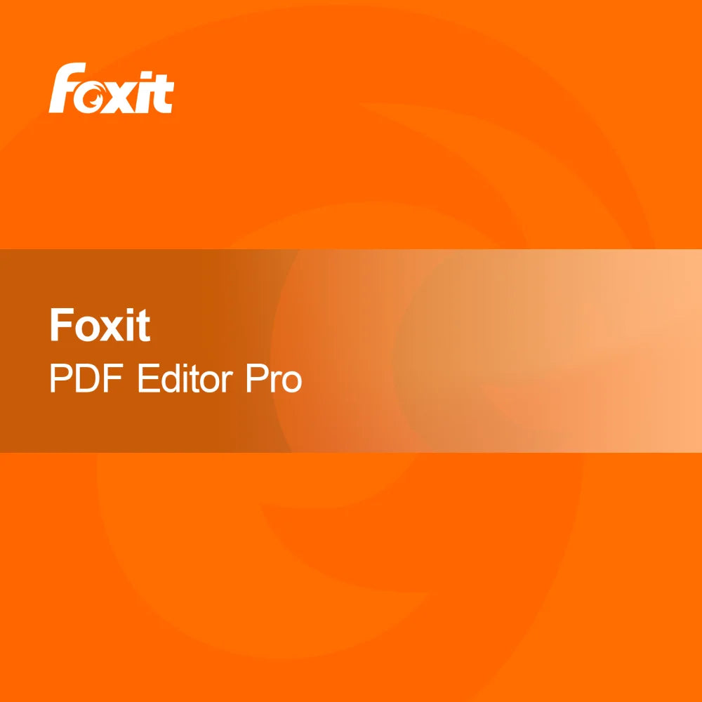 Smlouva o údržbě Foxit PDF Editor PRO