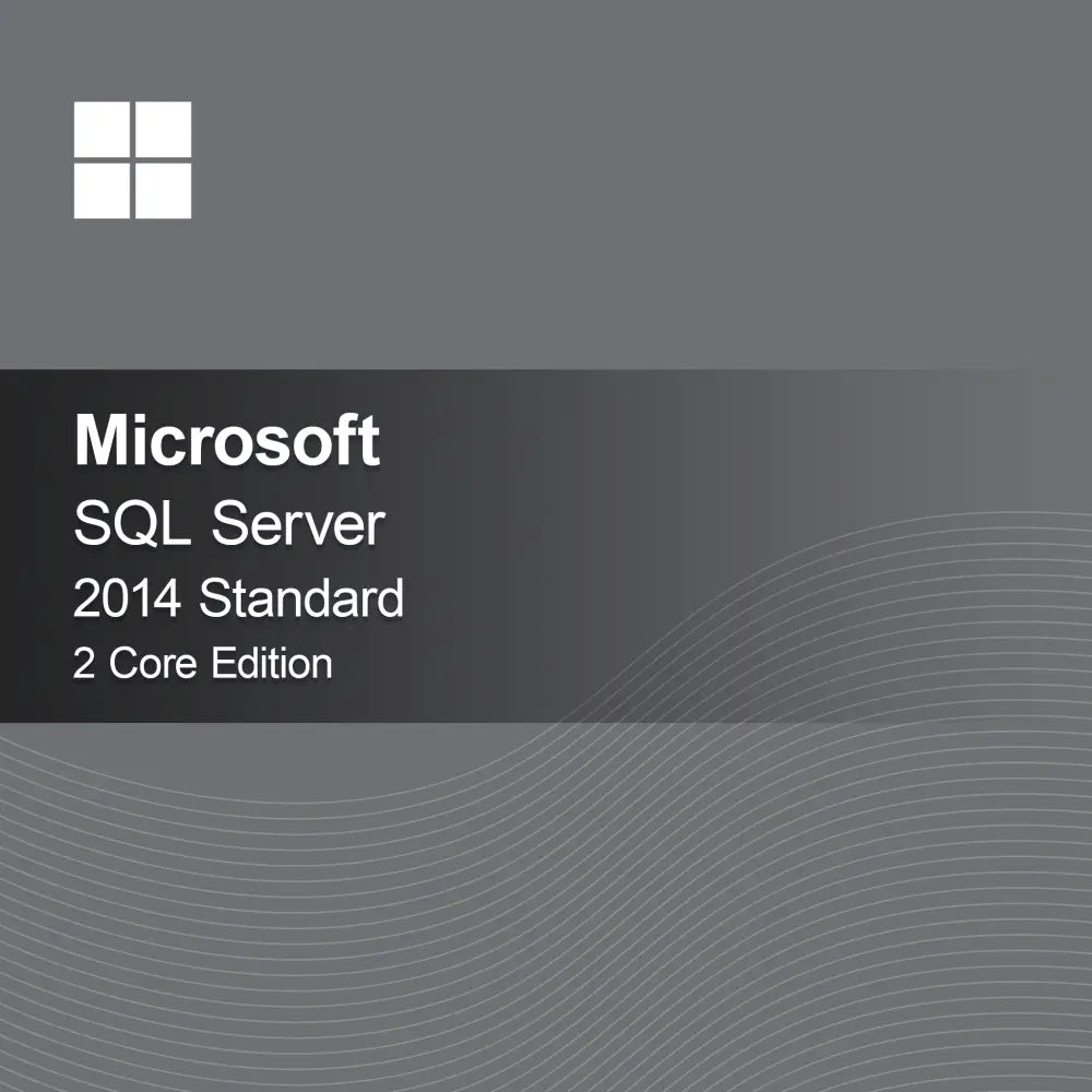 Microsoft SQL Server 2014 Standard - edice 2 jádra