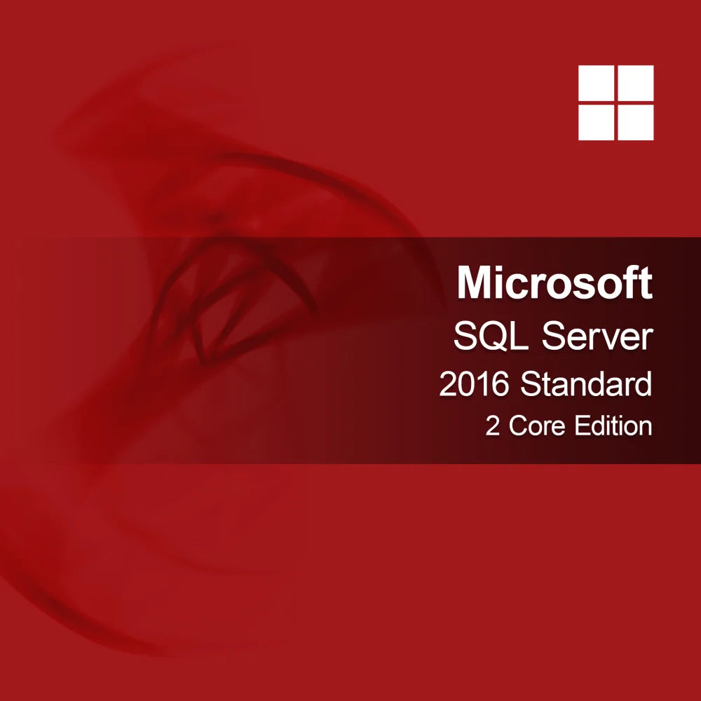 Microsoft SQL Server 2016 Standard - edice 2 jádra