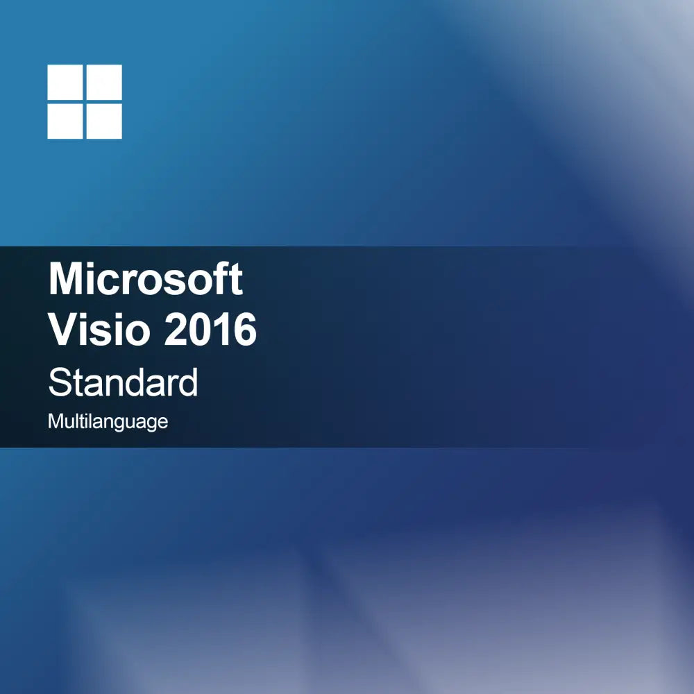 Microsoft Visio 2016 Standard Vícejazyčný