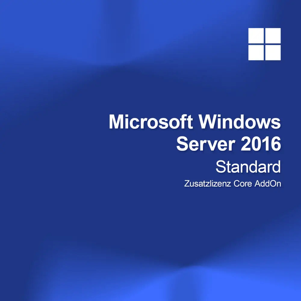 Microsoft Windows Server 2016 Standard dodatečná licence Core AddOn