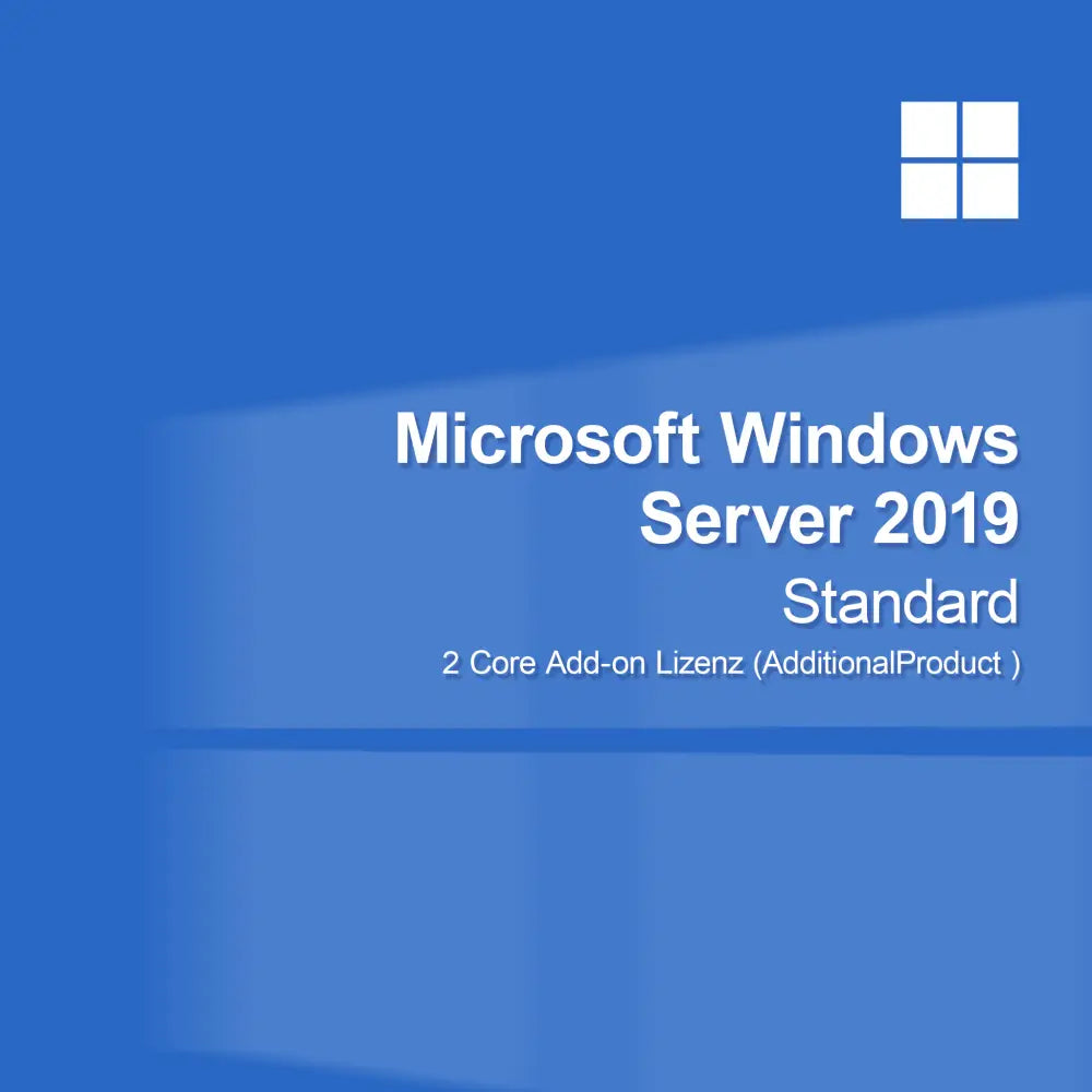 Microsoft Windows Server 2019 Standard - 2 Core doplňková licence (AdditionalProduct )