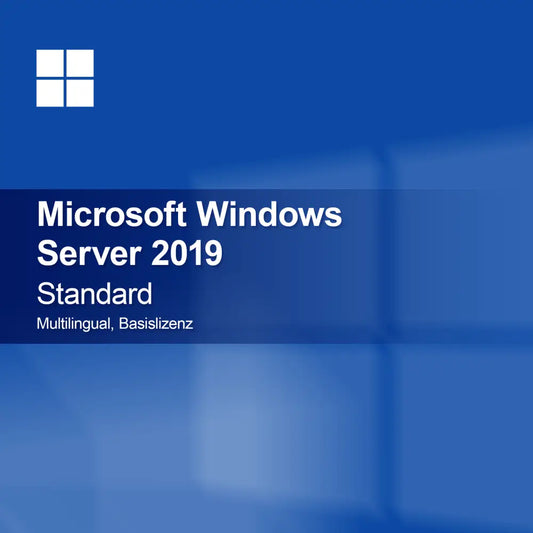 Microsoft Windows Server 2019 Standard, vícejazyčná, základní licence
