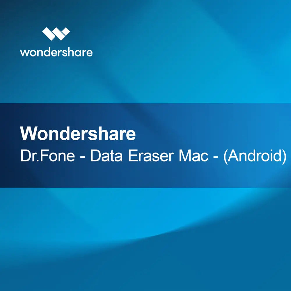 Wondershare Dr.Fone - Vymazávač dat Mac - (Android)