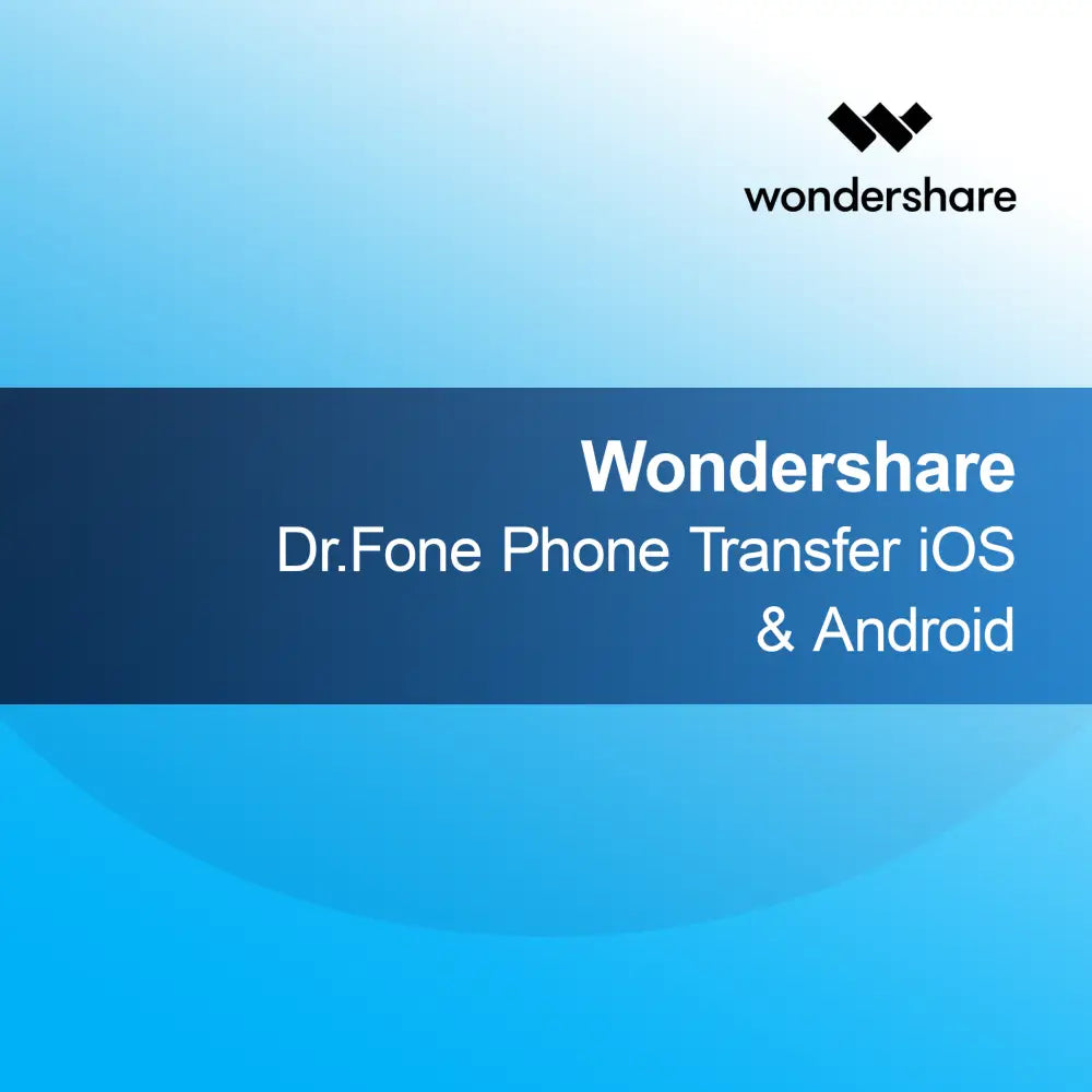 Wondershare Dr.Fone Přenos telefonu iOS a Android