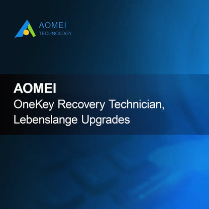 AOMEI OneKey Recovery Technician, doživotní aktualizace