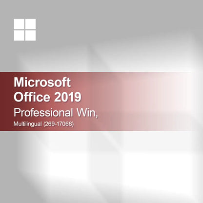 Microsoft Office 2019 Professional Win, vícejazyčný (269-17068)