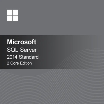 Microsoft SQL Server 2014 Standard - edice 2 jádra
