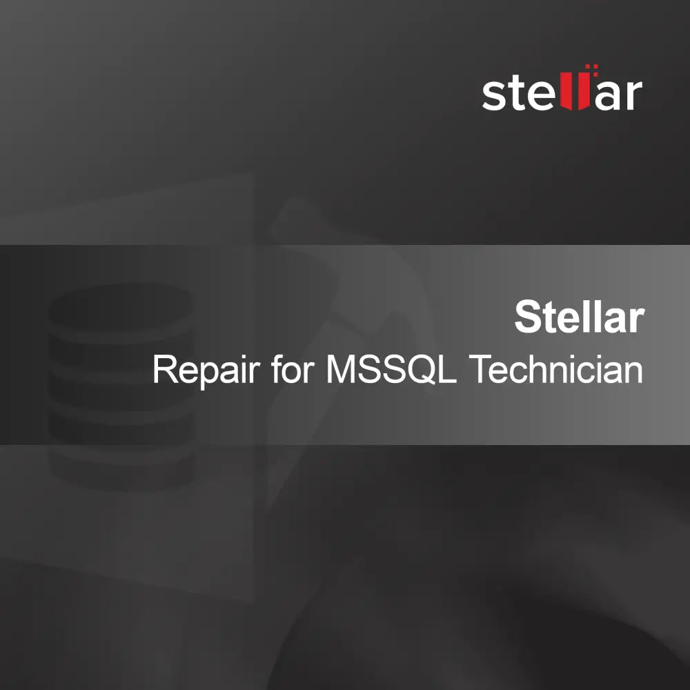 Stellar Repair pro MSSQL Technik